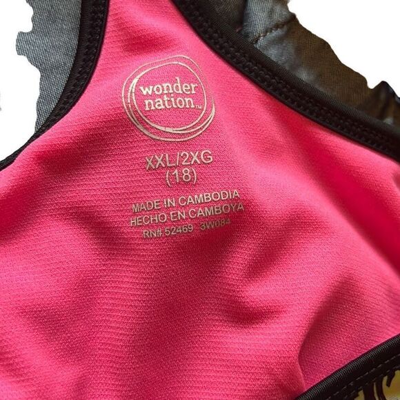 Wonder Nation one piece swimsuit size 2xl - Picture 3 of 5